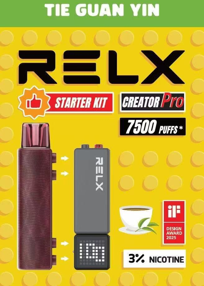 RELX悅刻積木7000口套裝(主機+蛋)