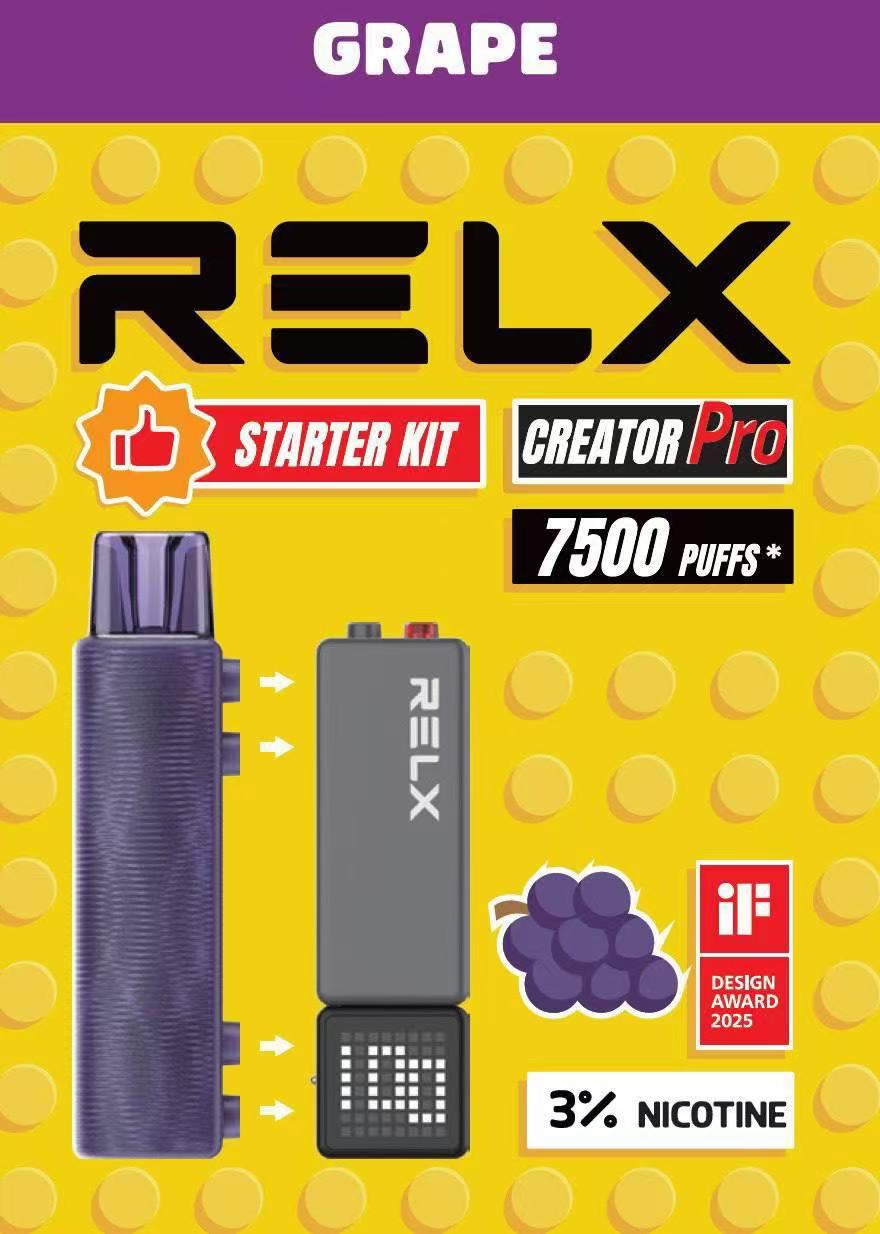 RELX悅刻積木7000口套裝（主機+蛋）