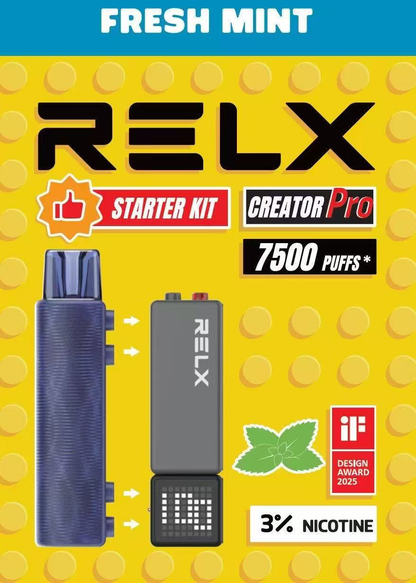 RELX悅刻積木7000口套裝（主機+蛋）